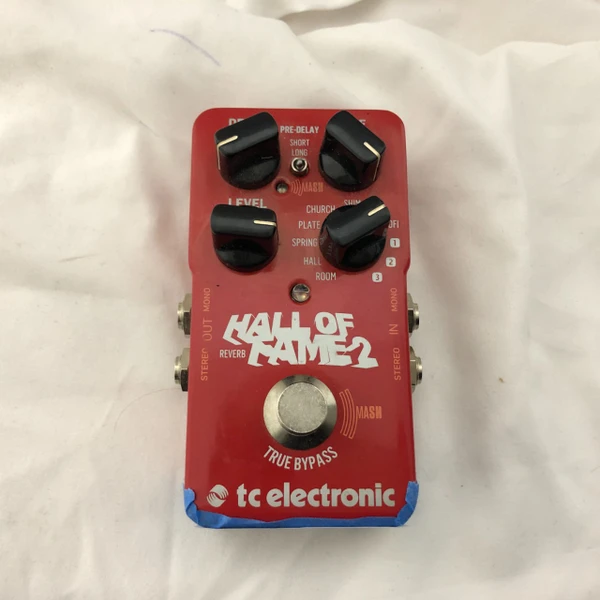 Used TC Electronic HALL OF FAME Reverb Pedal