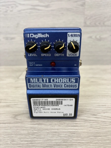 Used Digitech BASS MULTI CHORUS Chorus Pedal