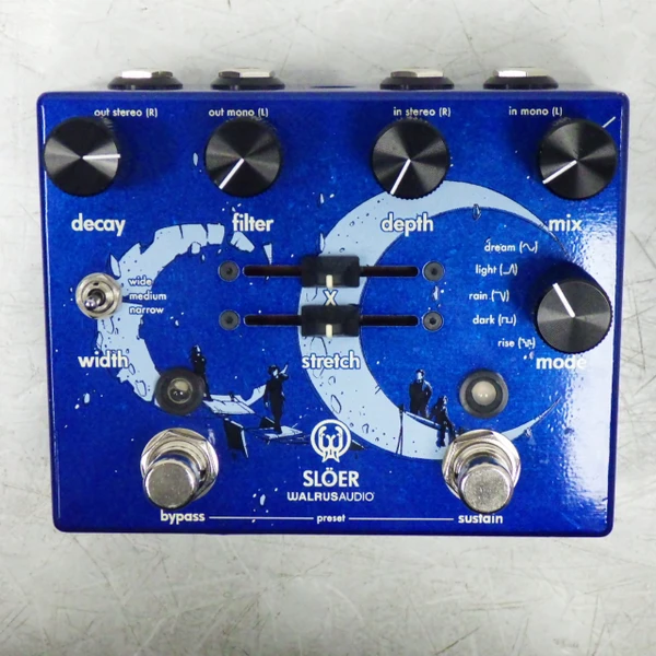 Used T-Rex Engineering ROOMMATE DLUXE TUBE DRIVEN REVERB Reverb Pedal