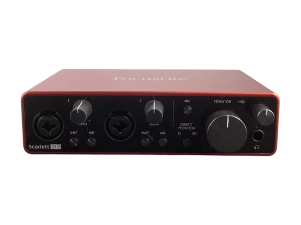 Used FOCUSRITE SCARLETT 2I2 2ND GEN
