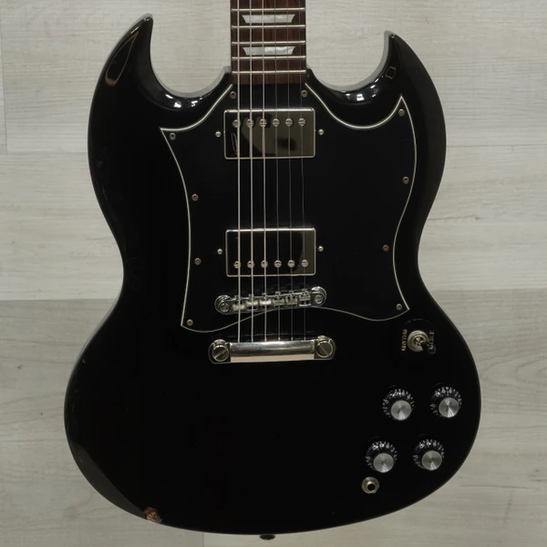 Used Epiphone SG PRO BLACK SG Type Electric Guitar Black 6-String