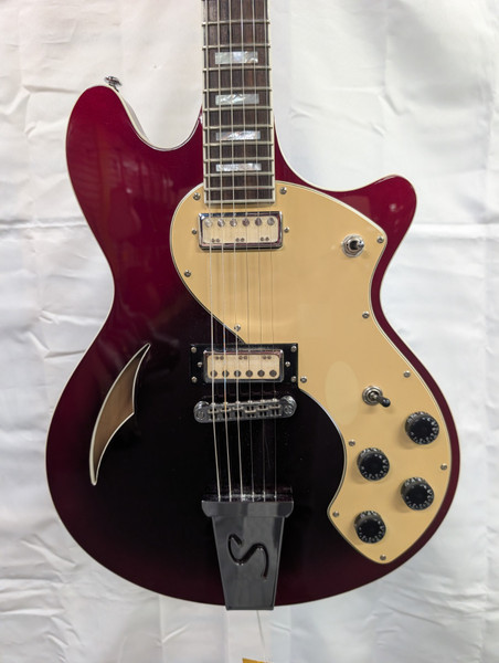 Used Epiphone RIVIERA 90S MIK Semi-Hollow Electric Guitar Red 6-String
