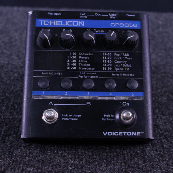 Used TC Helicon VOICETONE CREATE Multi Effects