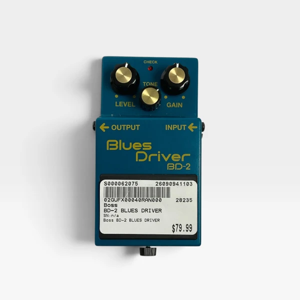 Used MXR M89 Bass Overdrive Pedal