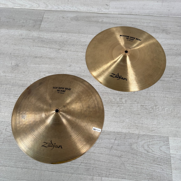 バッター Used Zildjian New Beat Hi-hats - 14-inch - Cracked - See Photos