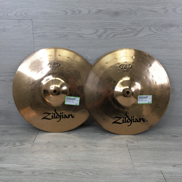 Used Zildjian PLANET Z 13 IN HI HATS Hi Hat Cymbals 13