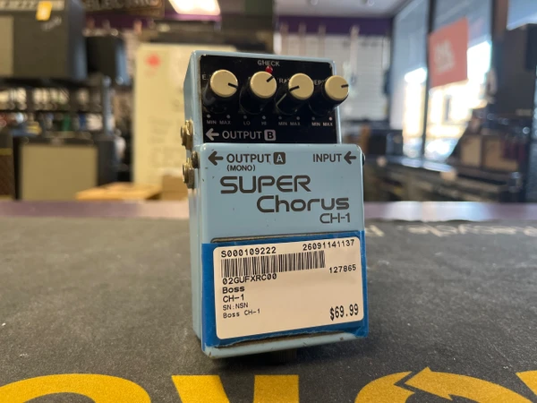Used Boss CH-1 Super Chorus Pedal