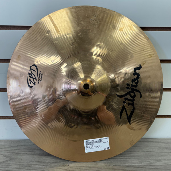 Used Zildjian ZXT ROCK HI HAT 14 Hi Hat Cymbals 14
