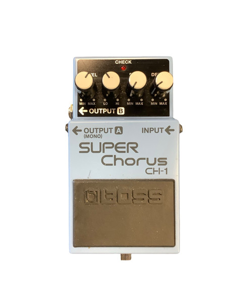 Used Boss CH-1 Super Chorus Pedal