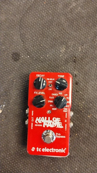 Used TC Electronic HALL OF FAME Reverb Pedal