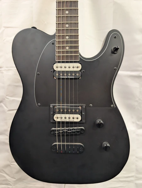 Used LTD TE-401 T-TYPE BLACK SATIN T Type Electric Guitar Black 6