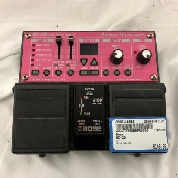 Used Boss RC-30 Loop Station Looper Pedal