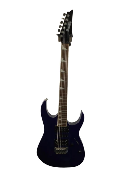 Used Ibanez GRGR120EX S Type Electric Guitar Blue 6-String