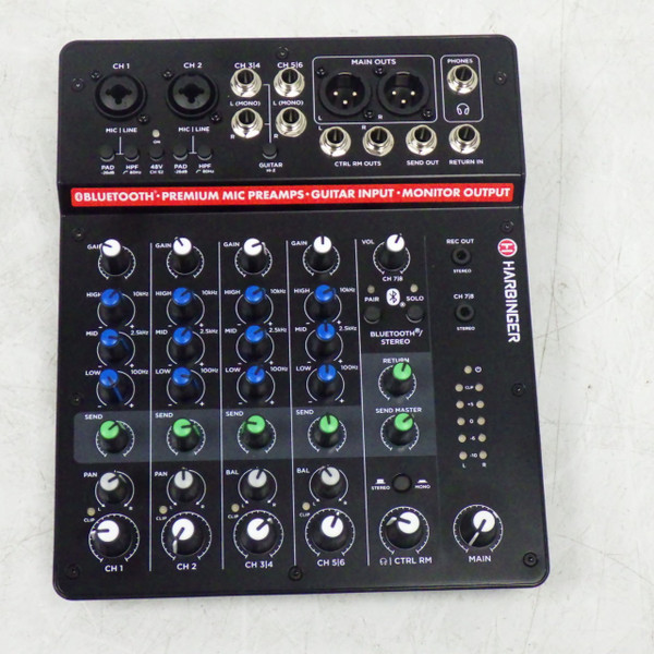 Used Alto ZMX 122 FX Compact Mixer