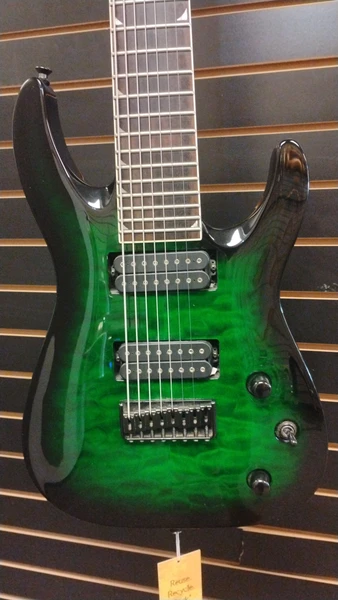 Used Legator NINJA 7 N427 Super S Electric Guitar Purple 7-String