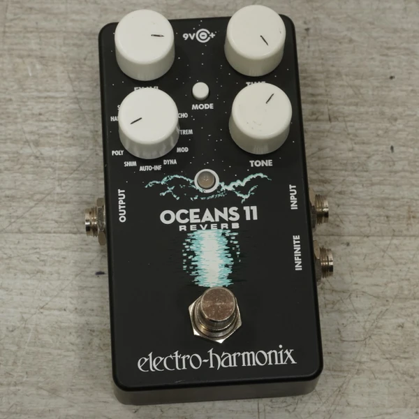 Used Electro-Harmonix Oceans 11 Reverb Pedal