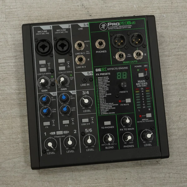 Used Mackie Onyx 1620 Mixing Console