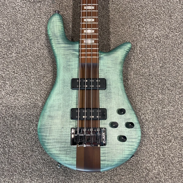 Used Warwick STREAMER LX JAZZMAN HV Bass Guitar Custom Graphics 5