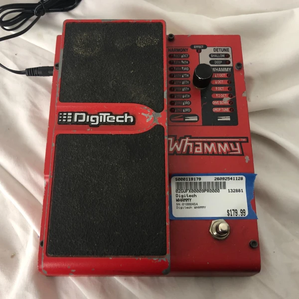 Used Digitech WHAMMY-WAH XP 100 W/PWR Pitch Pedal