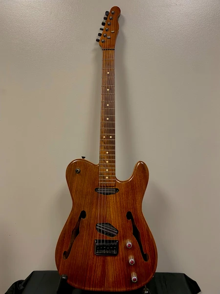 Used Bill Lawrence SWAMPKASTER T T Type Electric Guitar Natural 6