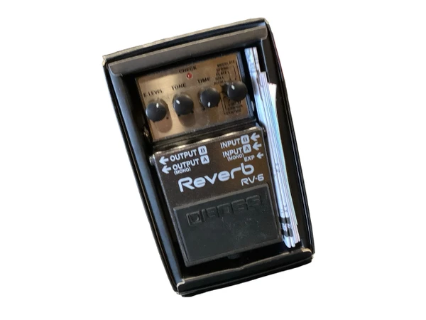 Used Boss RV-6 Reverb Pedal