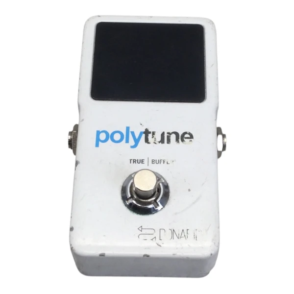 Used TC Electronic POLYTUNE 2 GUITAR TUNER PEDAL Tuner Pedal