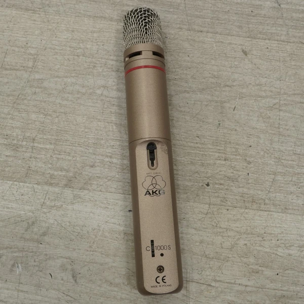 Used Akg P220 W/CASE/SHOCKMOUNT Condenser Microphone