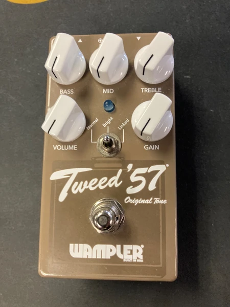 Used WAMPLER HOT WIRED OVERDRIVE DISTORTION Guitar Pedal