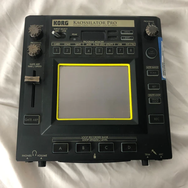 Used Korg KAOSSILATOR DYNAMIC PHRASE SYNTH Compact Synthesizer Compact