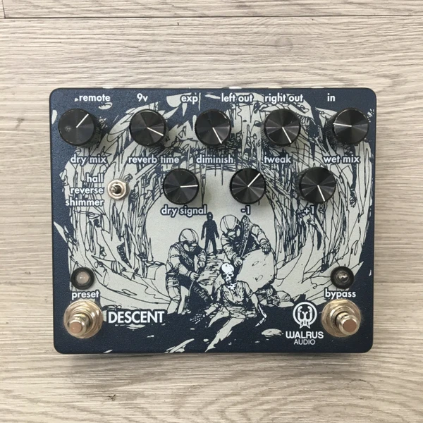 Used WALRUS AUDIO SLOTVA MULTI-TEXTURE REVERB - PLATINUM Guitar Pedal
