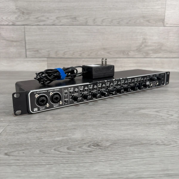 Used Behringer U-PHORIA UMC 1820 Computer Interface 8+ A/D