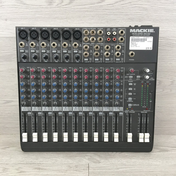 Used Mackie 1604-VLZ PRO Mixing Console