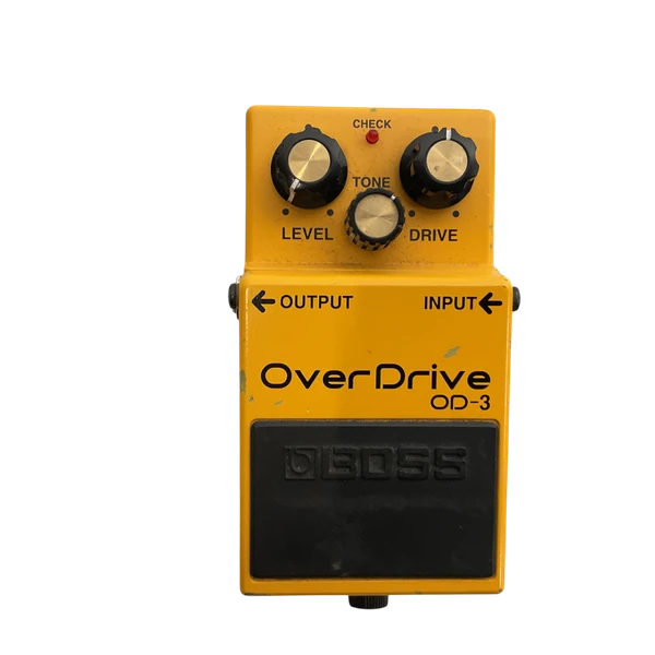 Used DOD FX91 BASS OVERDRIVE Overdrive Pedal