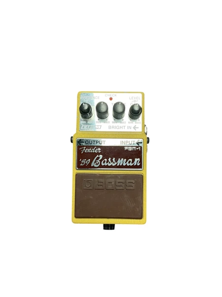 Used Boss FBM-1 59 BASSMAN Overdrive Pedal