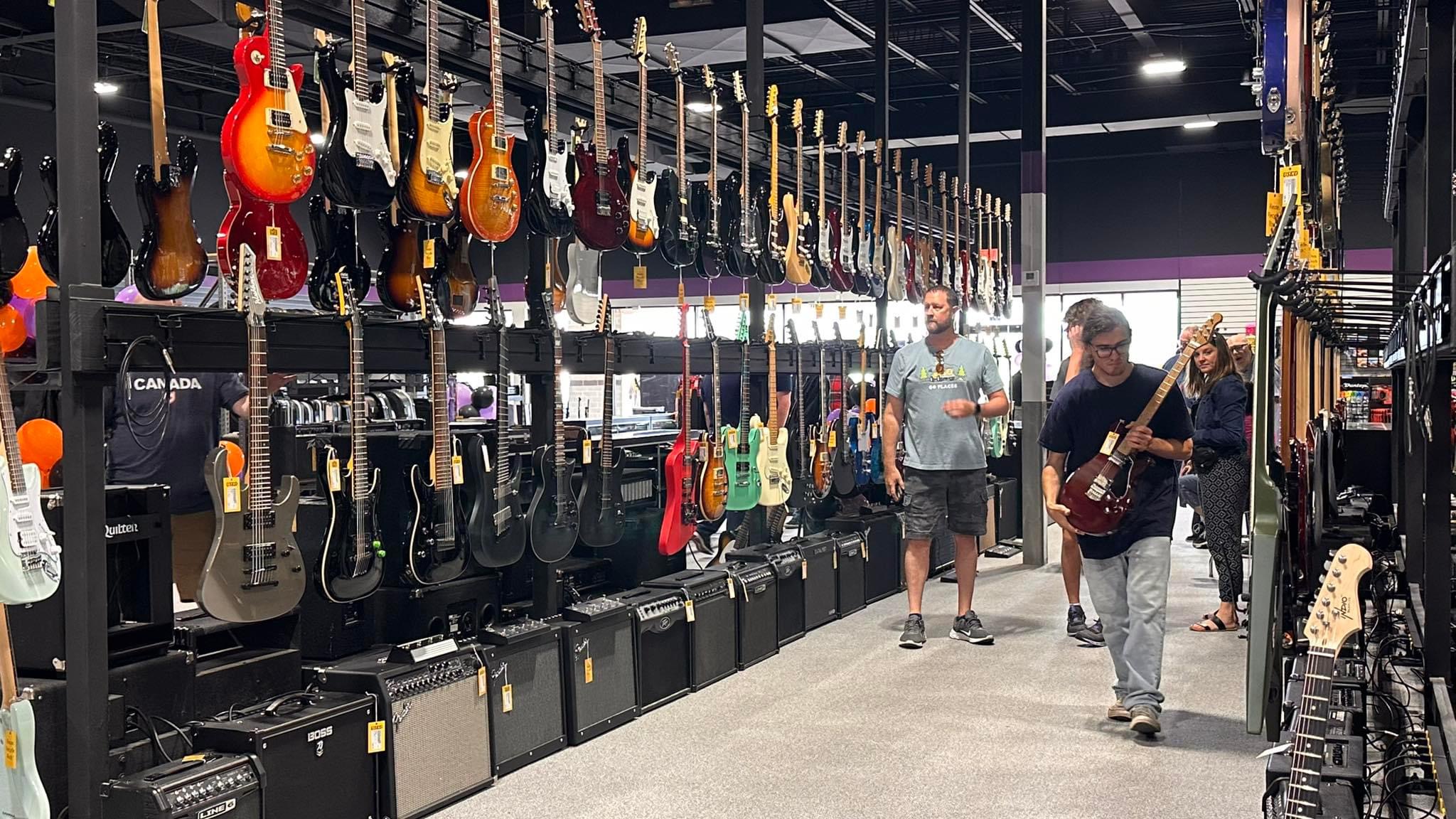 The Guitar Wall!