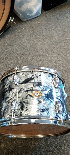Used Slingerland BLACK DIAMOND 13 INCH TOM Vintage Rack Tom Black 13