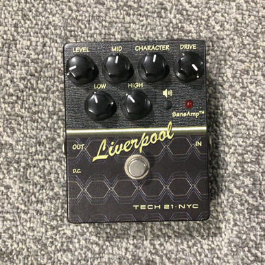 Used TECH 21 LIVERPOOL Guitar Overdrive Pedal