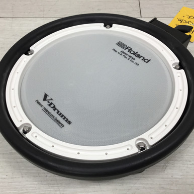 Used Roland PDX-6 MESH HEAD DRUM Rack Tom White 8