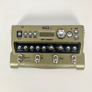 Used Line 6 JM4 LOOPER Guitar Effects Pedal