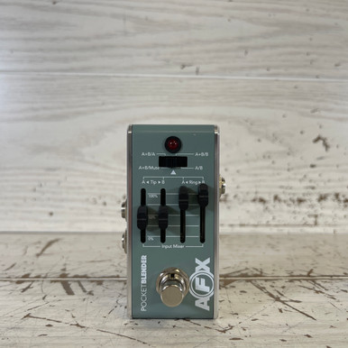 ギター FISHMAN AFX POCKET BLENDER MINI Fishman AFX Pocket Blender Mini Acoustic Guitar Pedal