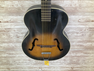 Used Harmony 1958 BROADWAY Vintage Solid Top Acoustic Guitar