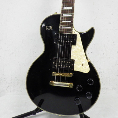 Used Epiphone LES PAUL CUSTOM Electric Guitar Black 6-String