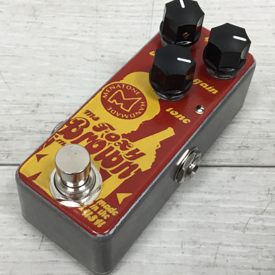 ギター Menatone Ms Foxy Brown Menatone Ms.Foxy Brown Mini Overdrive Guitar Effect Pedal