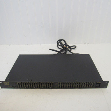 YAMAHA ヤマハ GQ2015A グラフィックイコライザー YAMAHA MODEL GQ2015A DUAL CHANNEL PROFESSIONAL AUDIO MUSIC GRAPHIC