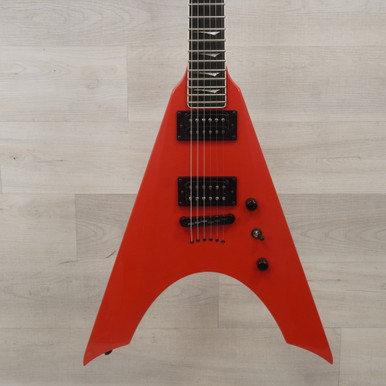Used Kramer NITE-V CRIMSON RED Pointy Electric Guitar Red 6