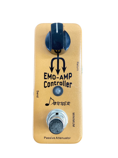 Used Donner EMO AMP CONTROLLER -FX LOOP ATTENUATOR Guitar