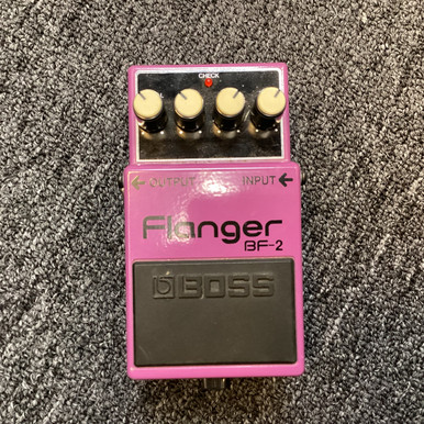 Used Boss BF-2 Flanger Pedal