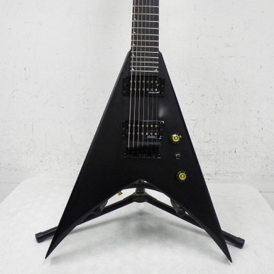 Used Jackson JS22-7 KV Pointy Electric Guitar Black 6-String