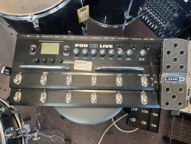 Used Line 6 POD X3 LIVE W/AC Guitar Effect