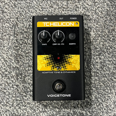 Used TC HELICON T1 ADAPTIVE TONE AND DYNAMICS Vocal Pedal